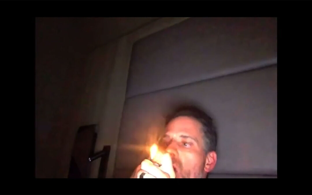 Hunter Biden Smoking Crack In Bed