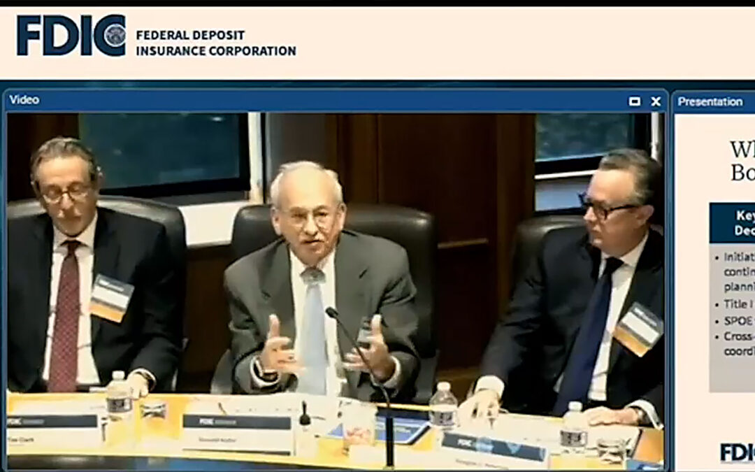 FDIC Shocking Round table Admissions Of Doom And It’s Public Deception