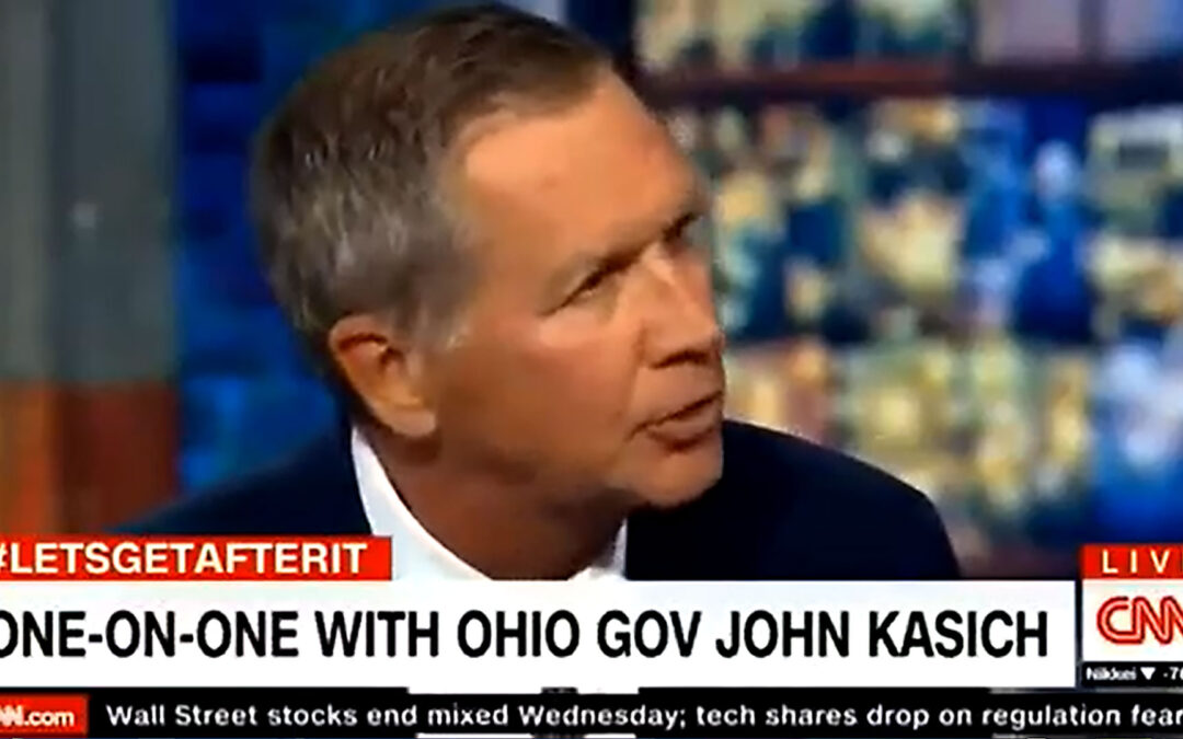 BOMBSHELL!!! Kasich on CNN-Cuomo It’s like 24 hrs since John McCain was PUT TO DEATH