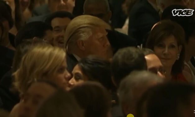 Portrait of Trump.